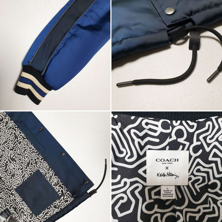 [L] 코치 x 키스해링 콜라보레이션 점퍼 자켓--6