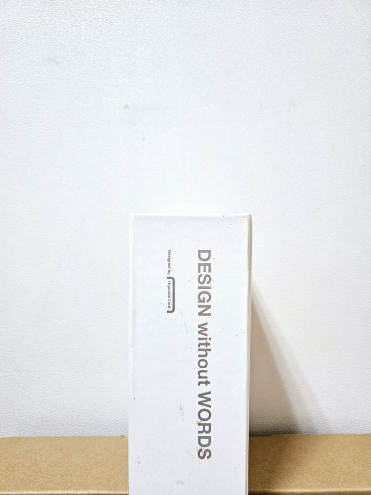 현대카드 design without words 팝니다--1