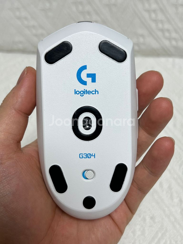 로지텍 마우스 G304 화이트--2