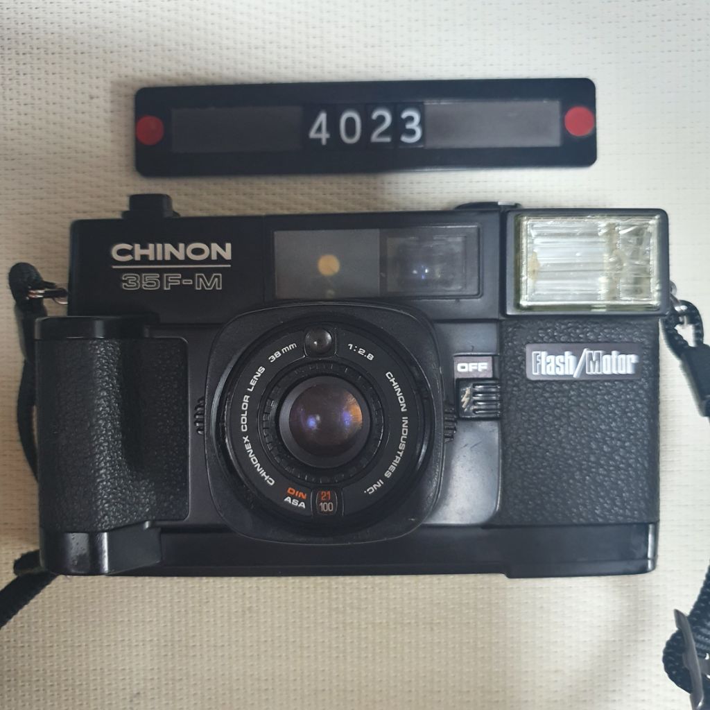 치논 35 F-M 플래시 모터 필름카메라
