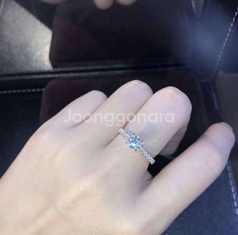 [새상품] 다이아 지르코니아심플 반지 #써지컬#은침#도--2