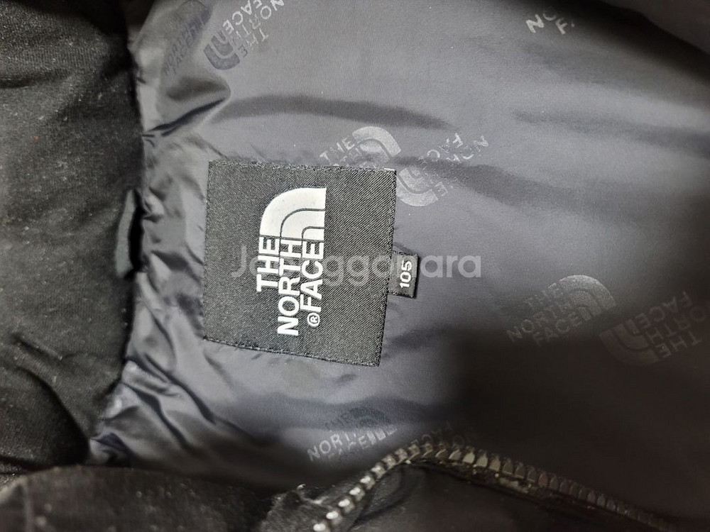 노스페이스 패딩조끼--1