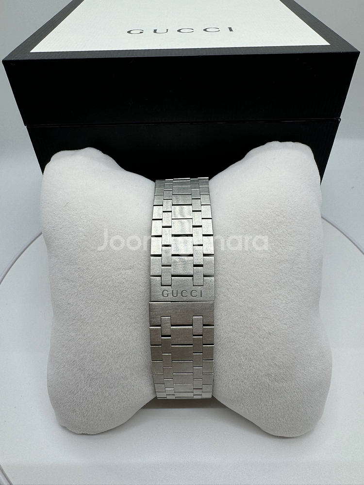 구찌 25H 시계[새상품, 정품, 38MM, 오션블루]--4