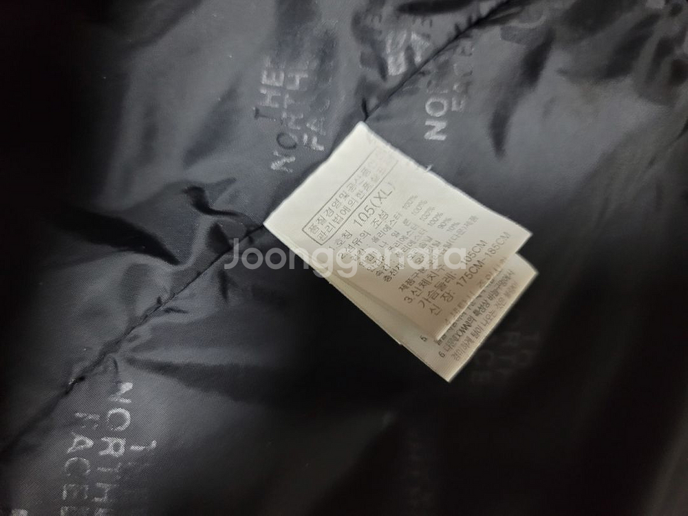 노스페이스 패딩조끼--3