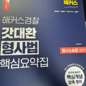 김대환 형사소송법(공판) 핵심요약집