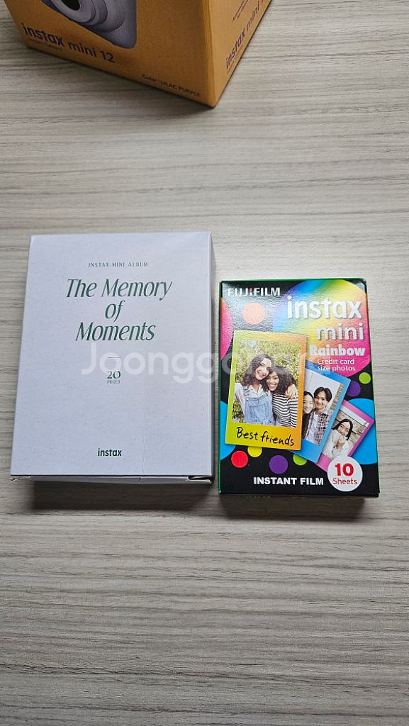 폴라로이드 카메라(instax mini 12)--1