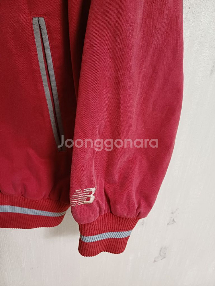 여성 뉴발란스 올드스쿨 바시티자켓 (오버핏100-105--4