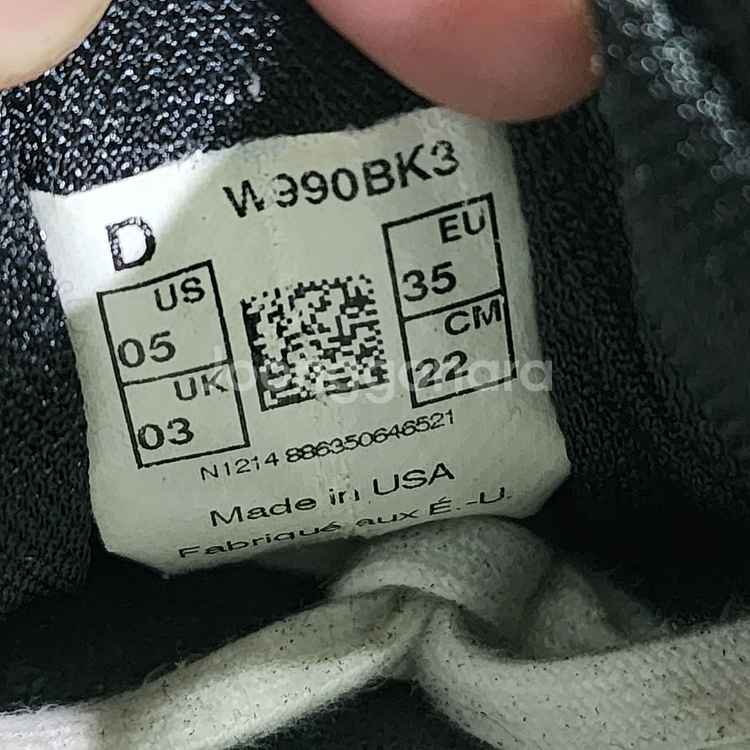 (정품)뉴발란스990V3 메인드인USA 블랙화이트220--6