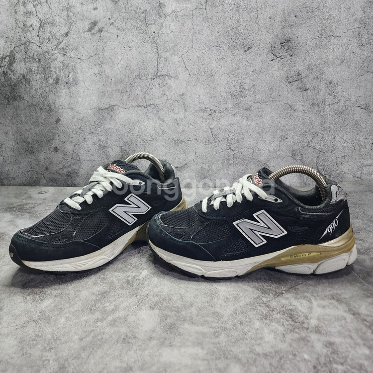(정품)뉴발란스990V3 메인드인USA 블랙화이트220--2