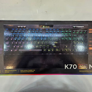 커세어 K70 RGB MK2 적축 미개봉 새상품
