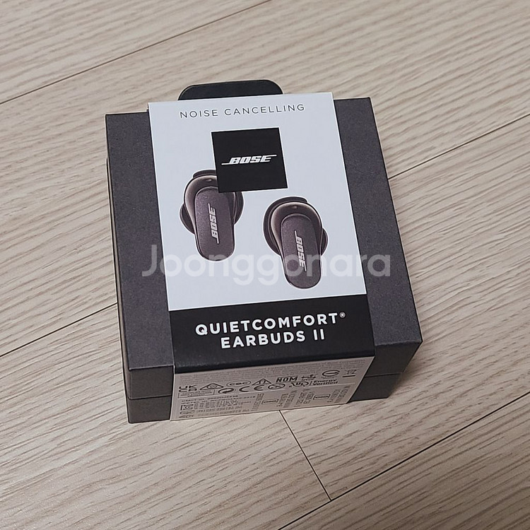 보스 QC 이어버드 2 블랙 (패브릭케이스 포함)--5