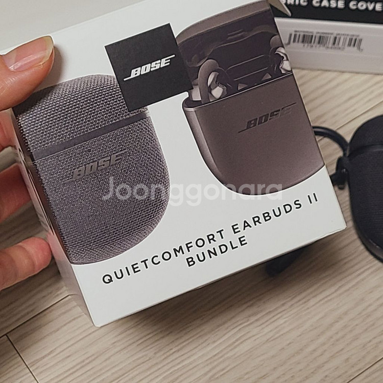 보스 QC 이어버드 2 블랙 (패브릭케이스 포함)--1