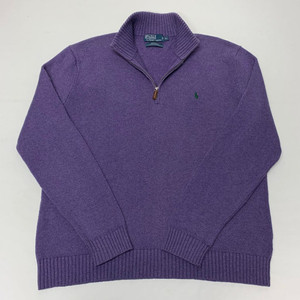 폴로랄프로렌 하프집업 면니트 스웨터 (XL)