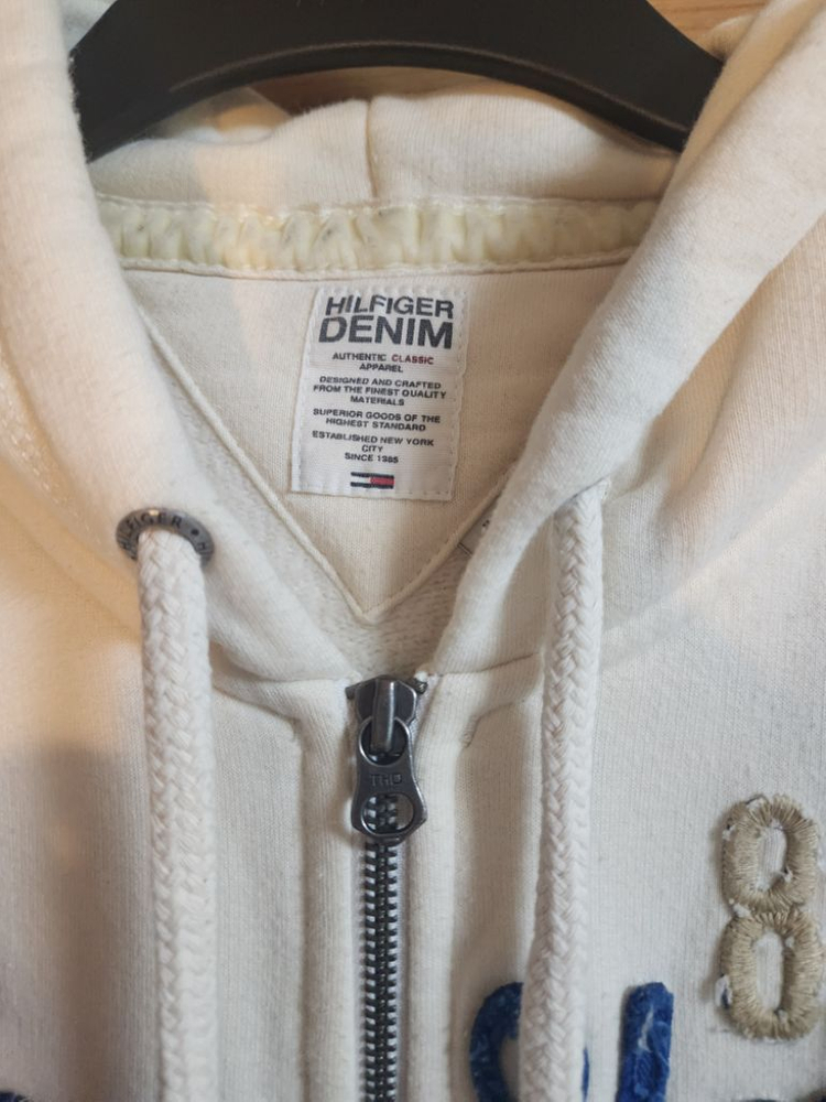 타미힐피거 기모 후드집업 간절기아우터 츄리닝 쟈켓 점퍼--1