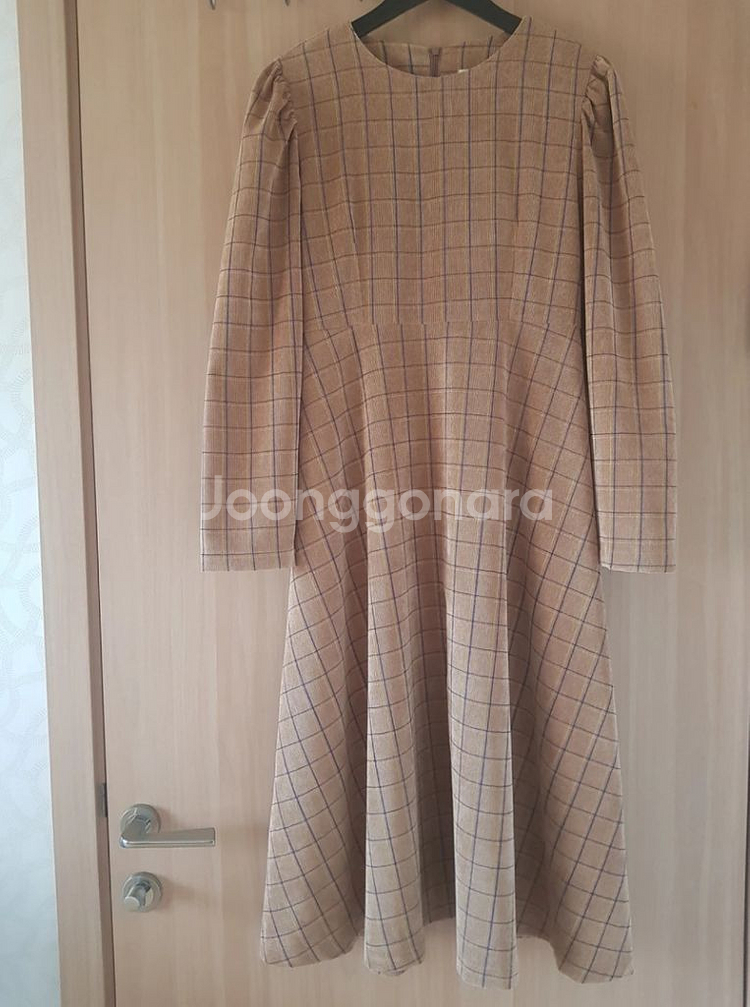 (새상품)여성 코듀로이 롱원피스--0