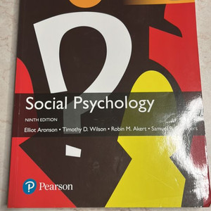 Social Psychology 9th edition