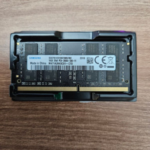 (미사용 새상품) 삼성 노트북용 DDR4 16GB 램