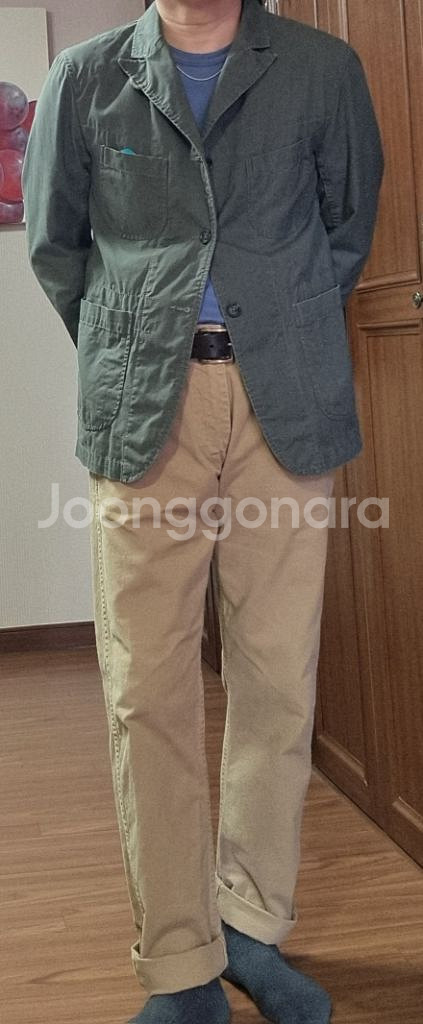 엔지니어드가먼츠 베드포드 자켓 올리브 M--1