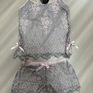 새상품 에블린 이너 홈웨어 캐미솔 세트 레이스 잠옷