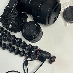 sony a6400 + 번들렌즈 + 각종 악세서리