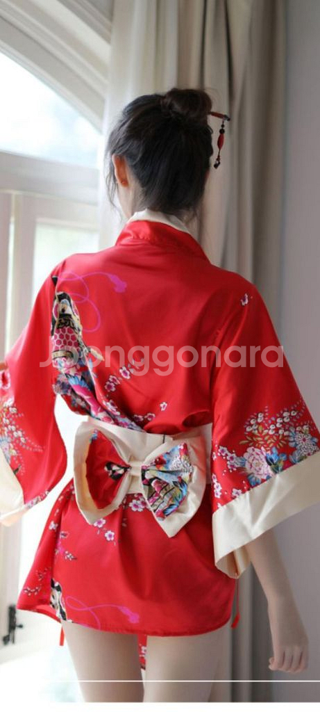 이벤트 기모노 가운 3종세트 S~L--2