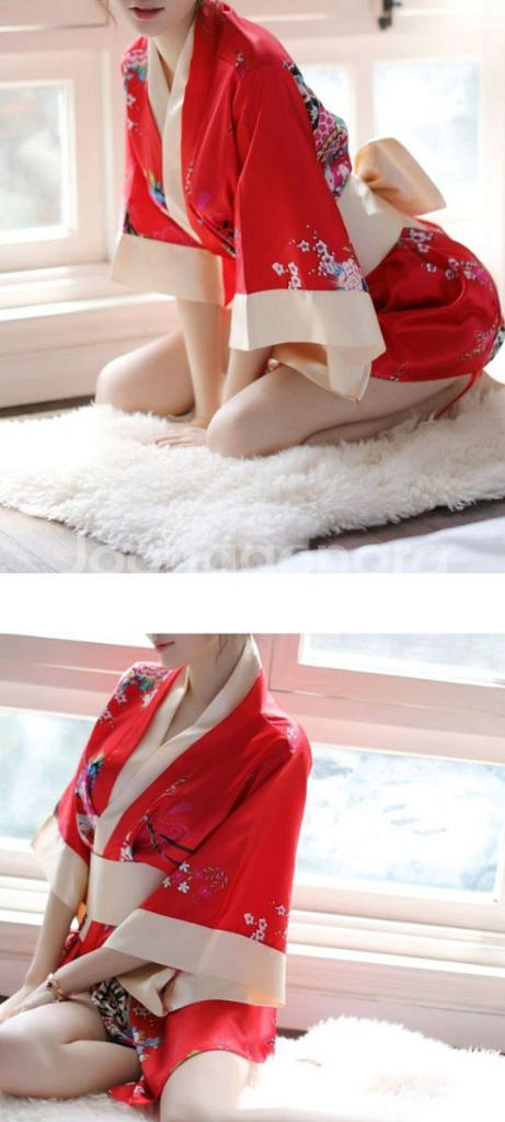 이벤트 기모노 가운 3종세트 S~L--8