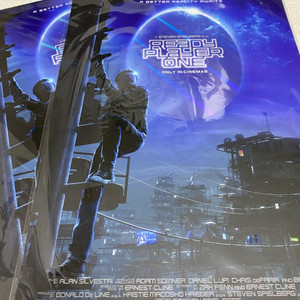 CGV 4DX 영화 레디 플레이어 원 포스터 2매 기념