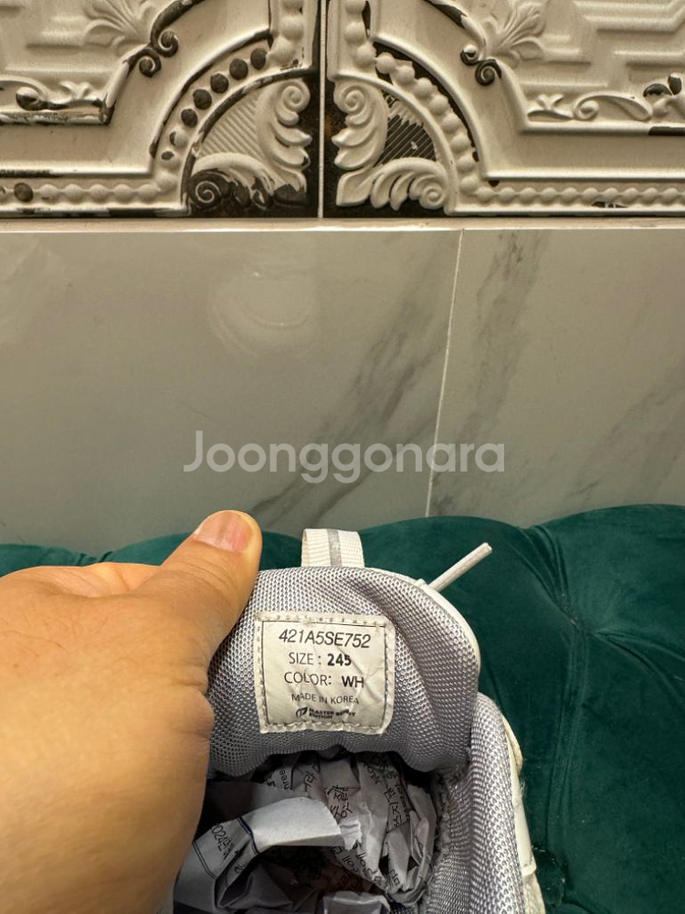 마스터바니여성어글리로고키높이골프화240(240-245)--6