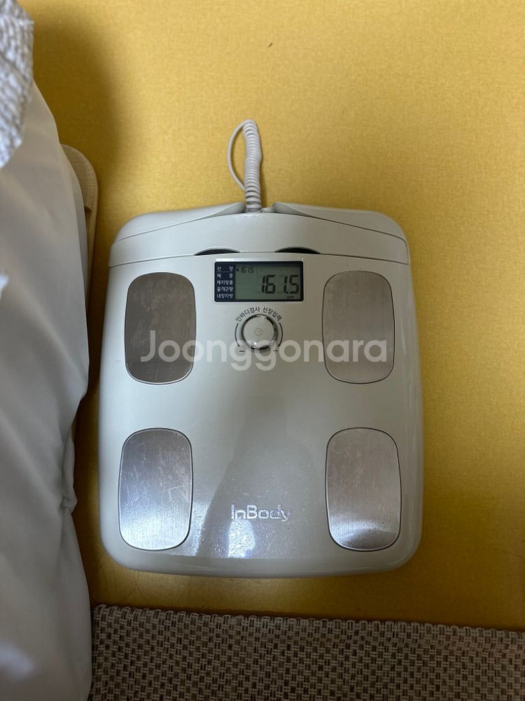 인바디 다이얼 체중계 팝니다.--0