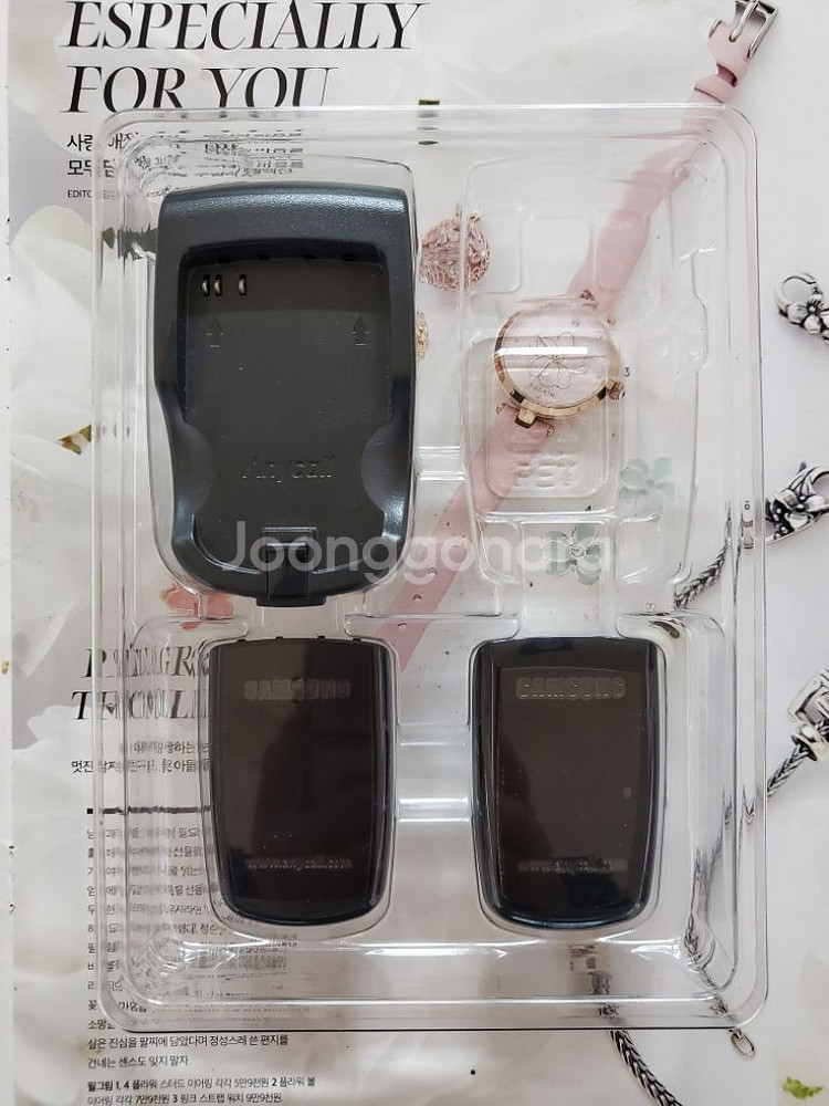 올드폰 삼성 sph-v9150 새배터리 2개 충전기--0