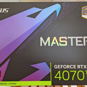 미개봉 4070ti 어마 Aorus Master