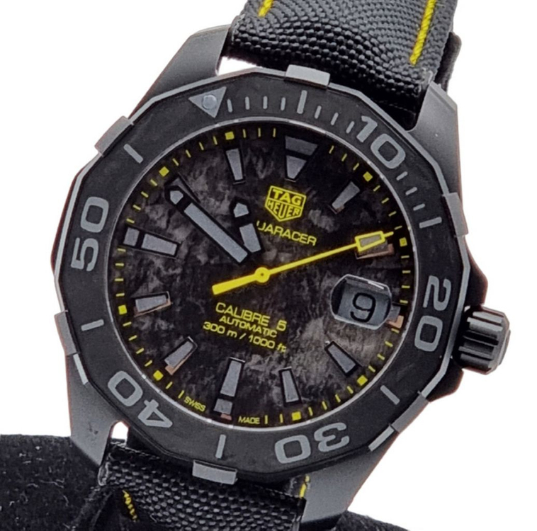 테그호이어 아쿠아레이서 카본 티타늄 에디션--1