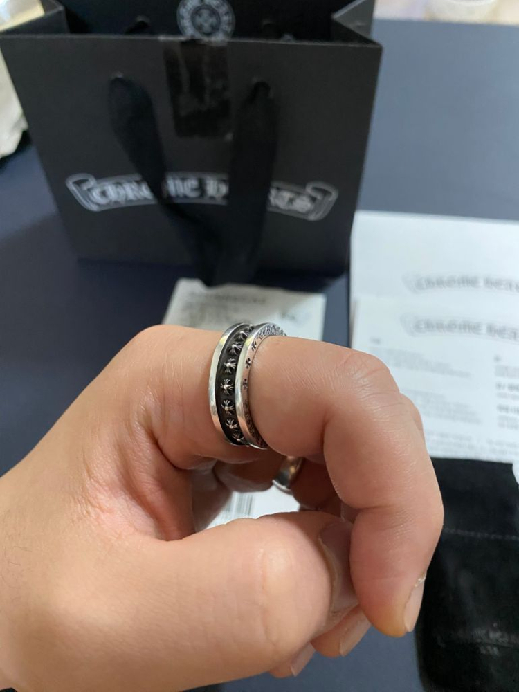 크롬하츠 미니플러스링 us 10.5--4