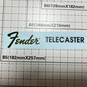 fender 펜더 텔레케스터 로고 데칼 헤드스톡