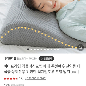 위산 역류방지 베게