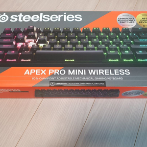 스틸시리즈 apex pro mini wl (무선)팔아요