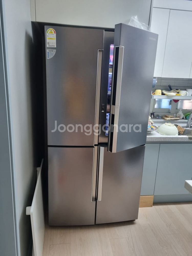 삼성 냉장고 (T9000, 4도어, 쇼케이스)--1