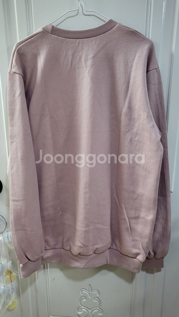 맨투맨 인디핑크 맨투맨 티셔츠 긴팔티셔츠 상의 분홍--1