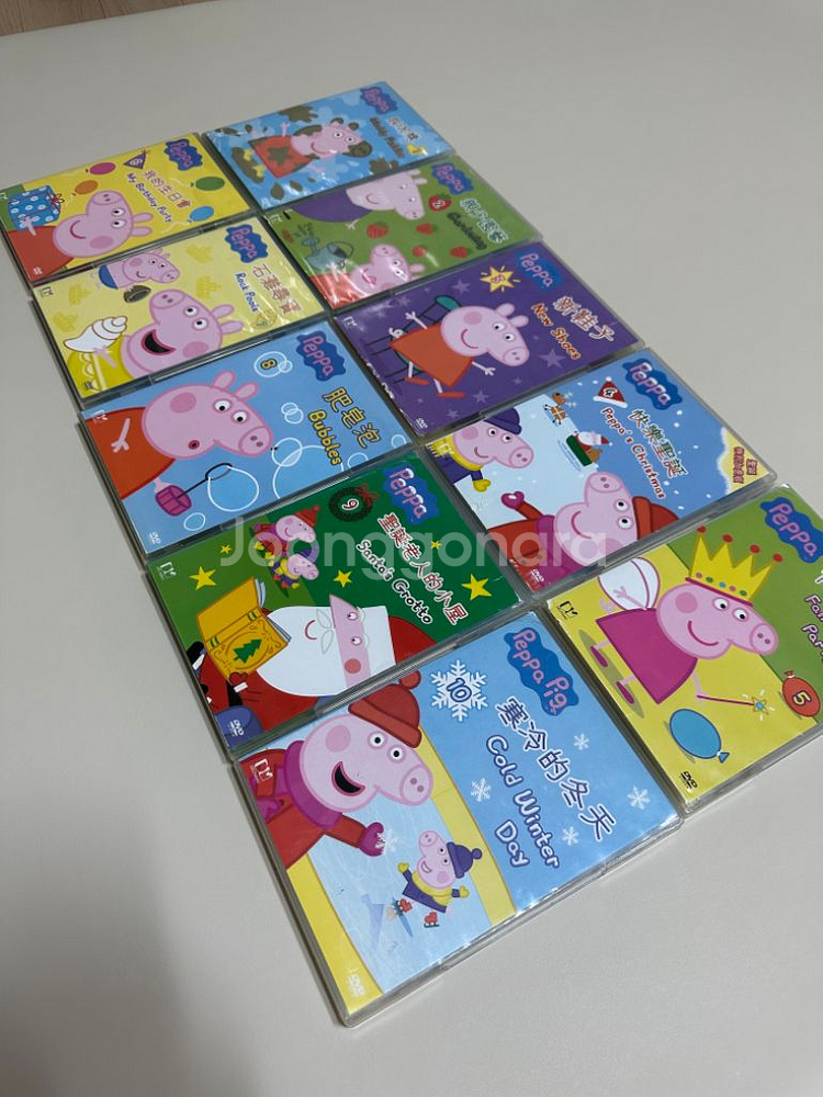 페파피그 DVD 10장 (80개 스토리)--2