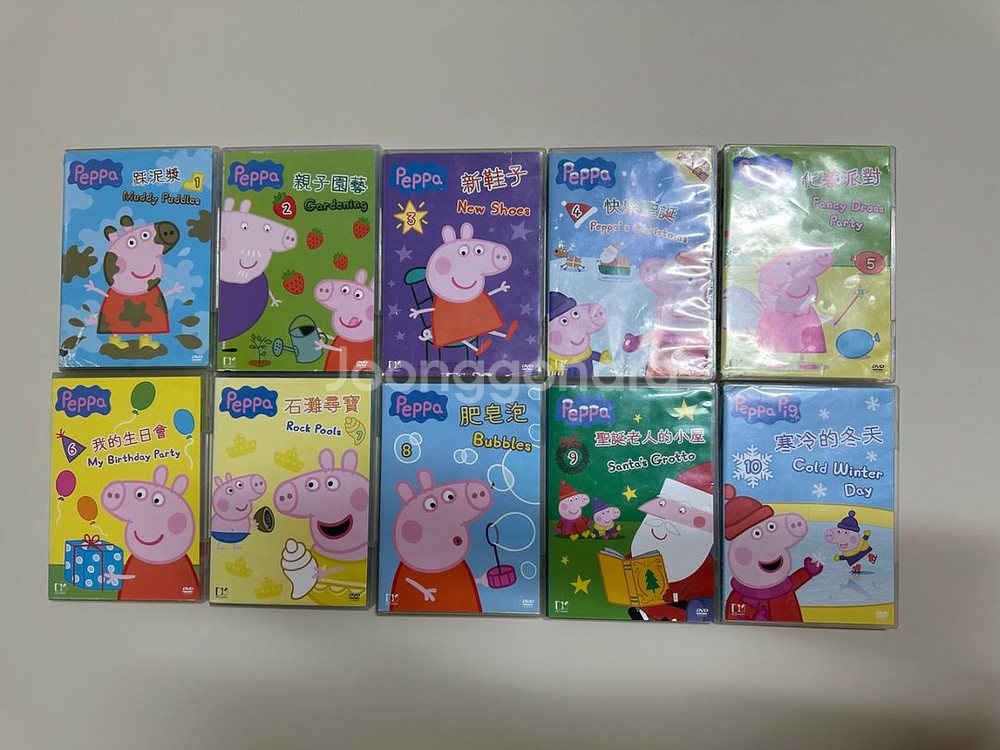 페파피그 DVD 10장 (80개 스토리)--0