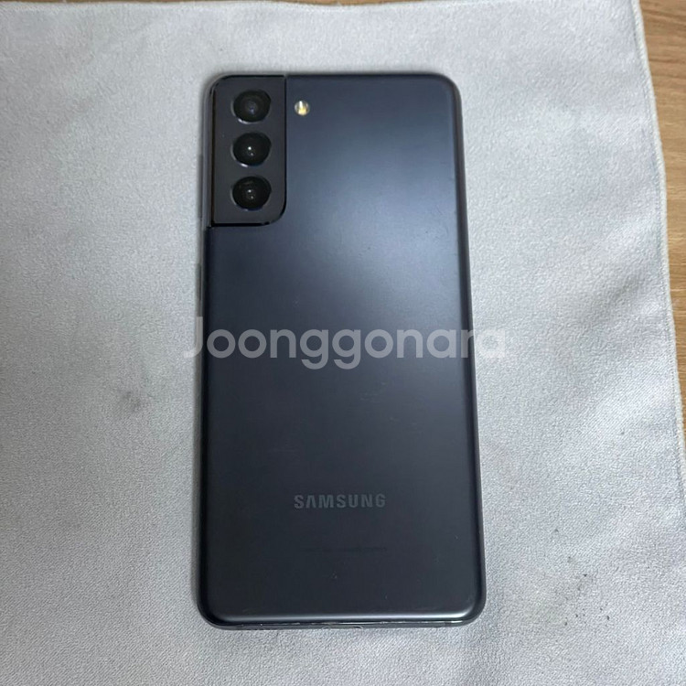 삼성 갤럭시 S21 팬텀 그레이 256GB 액정 파손--3