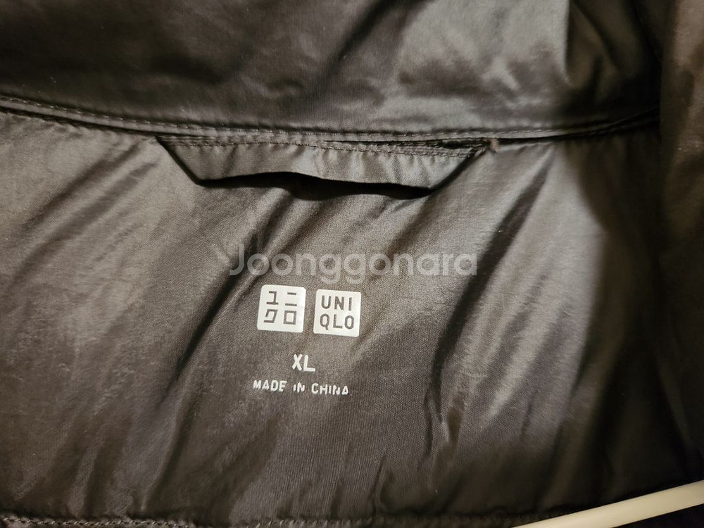 유니클로 초경량다운 패딩조끼베스트--4