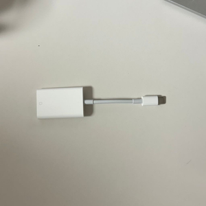 애플 정품 리더기 USB C to SD카드