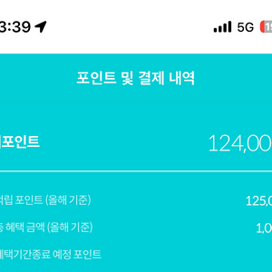 kt멤버쉽 10만포인트