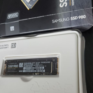 삼성 980 nvme 500g ssd m2 27년 8월