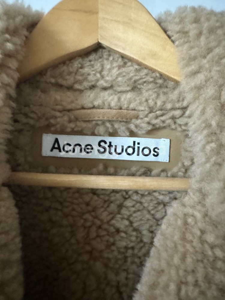 아크네스튜디오 벨로시티 무스탕 베이지 38 분더샵구매--5