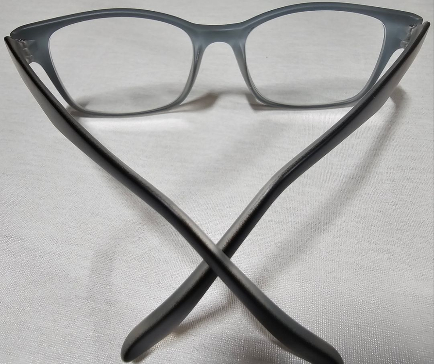 검정 뿔테 안경--2
