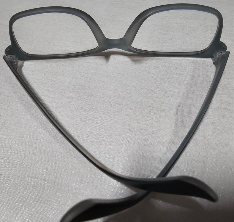검정 뿔테 안경--3