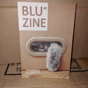 블루진 Blu zine 02 고양이 도서 책