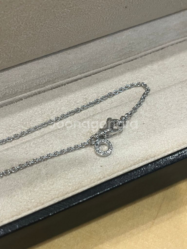 (정품)불가리 비제로원화이트골드 목걸이--3